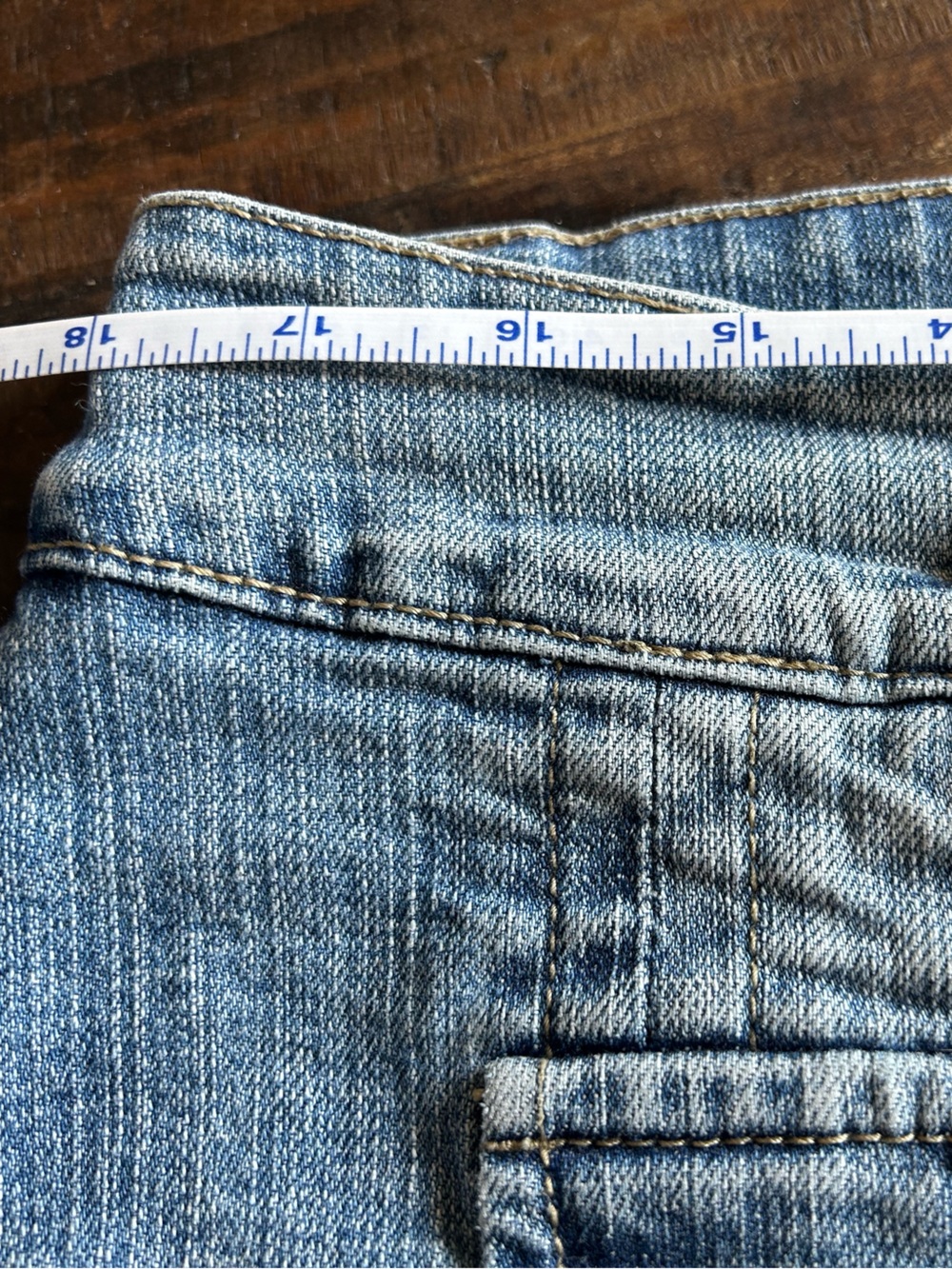 torrid Blue Denim Pleated Mini Skirt - Picture 3 of 6